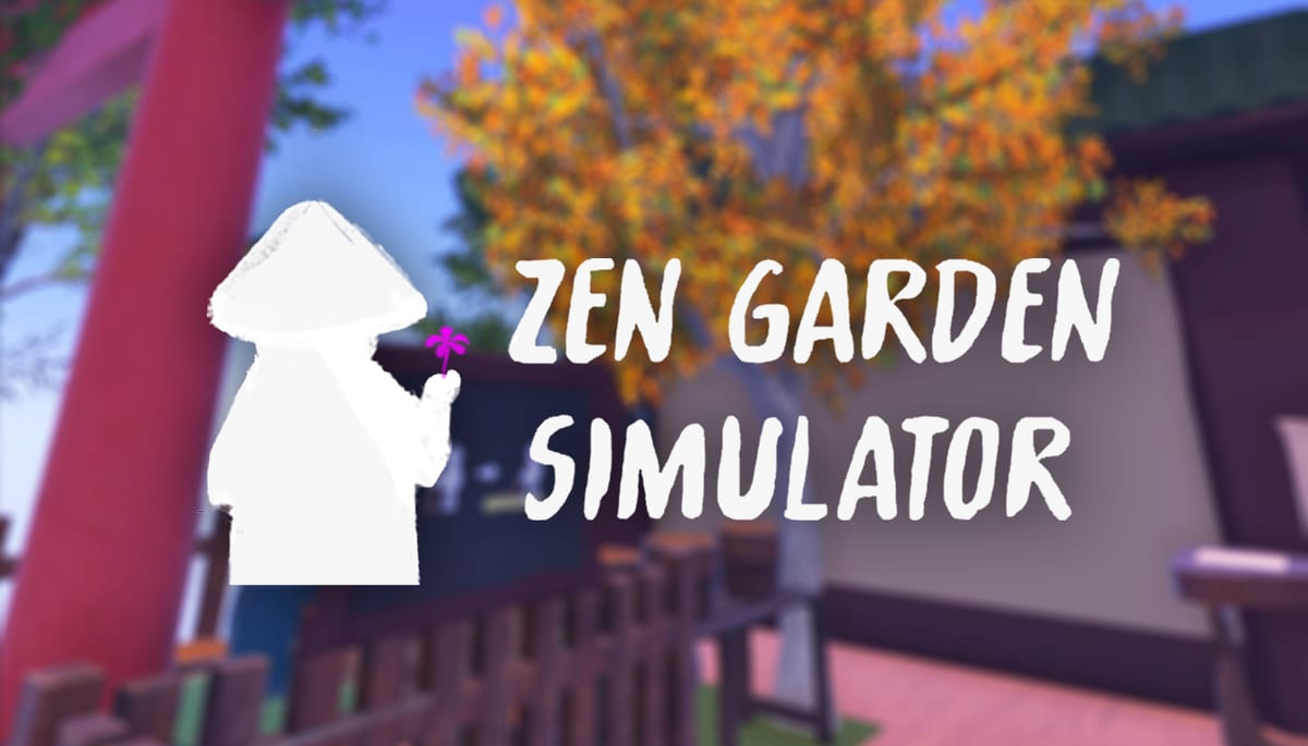 VR Zen Garden